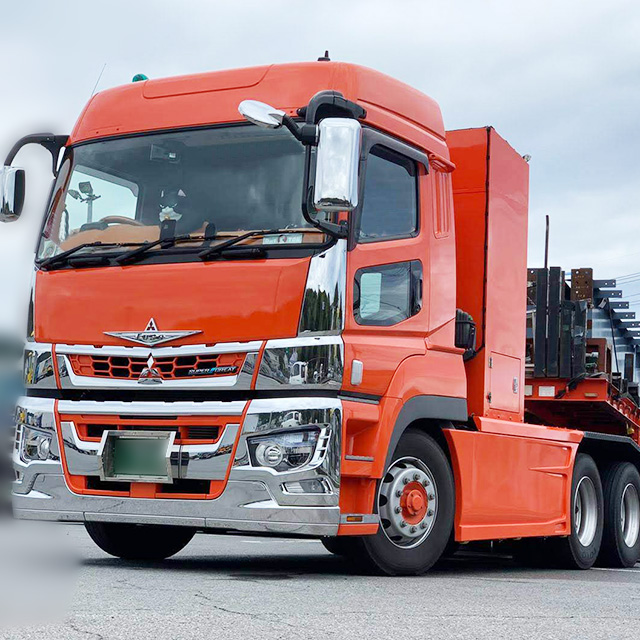 ふそう 17スーパーグレート フロント リップスカート 3分割